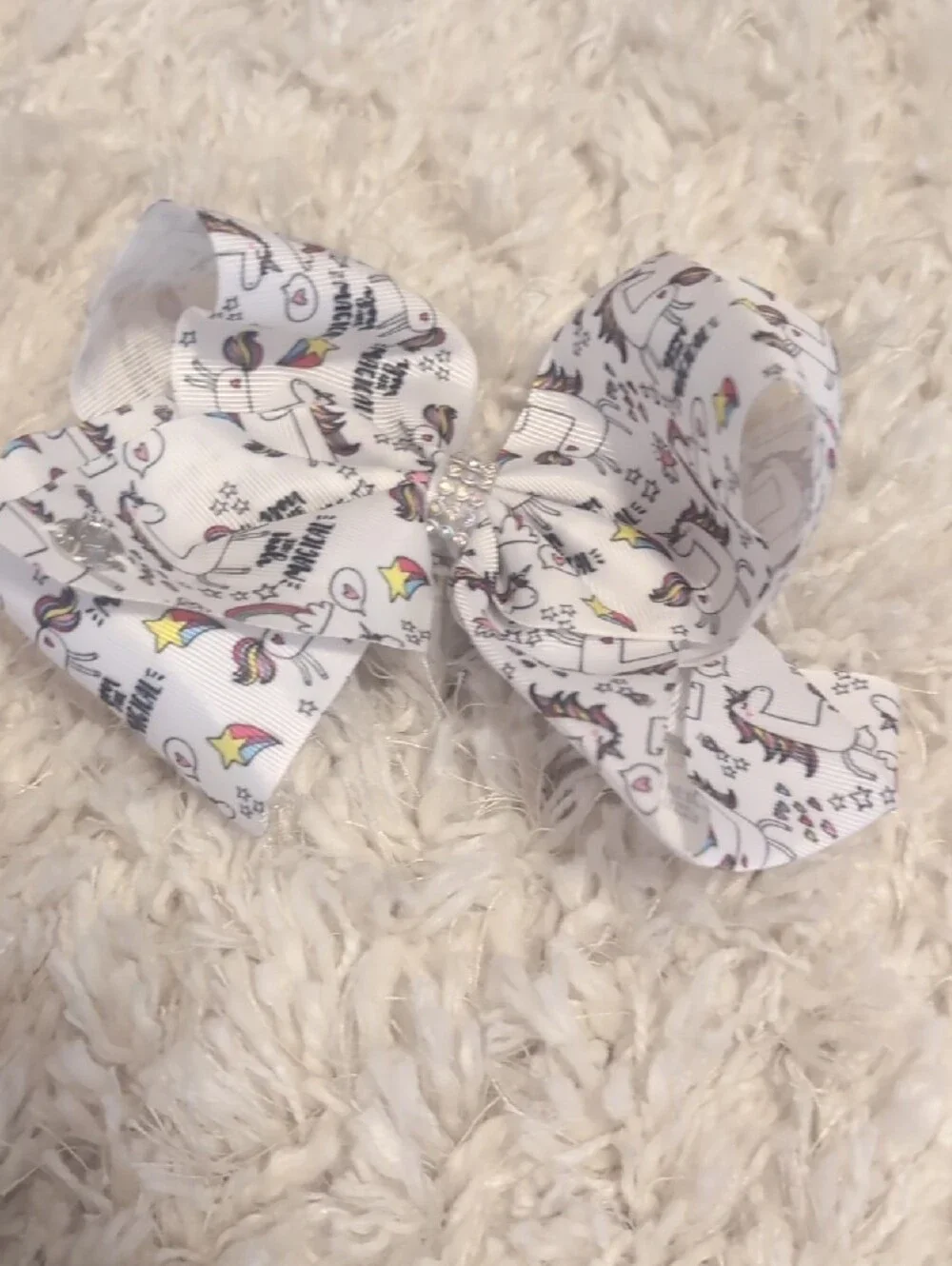 Kids Jojo Siwa Rainbow & Pattern Hair Bow Set - Multicolor